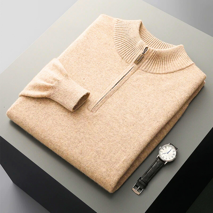 Oslo Merino Half Zip Sweater