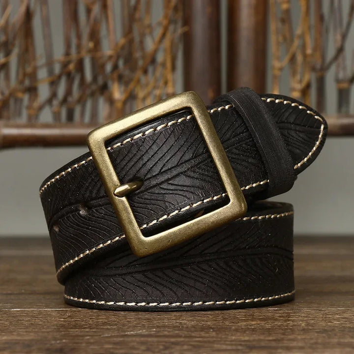 Buckhorn Genuine Leather Belt