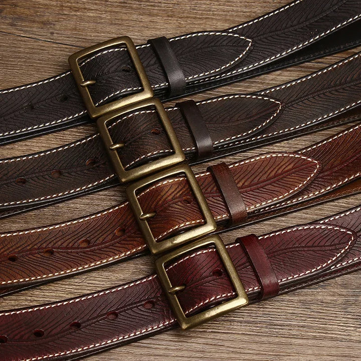 Buckhorn Genuine Leather Belt