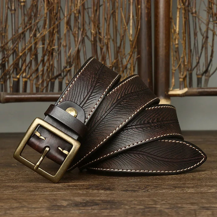 Buckhorn Genuine Leather Belt