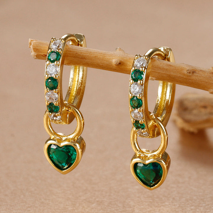 Seraphine Heart Earrings