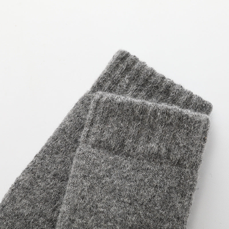 Wool & Cotton Blend Socks