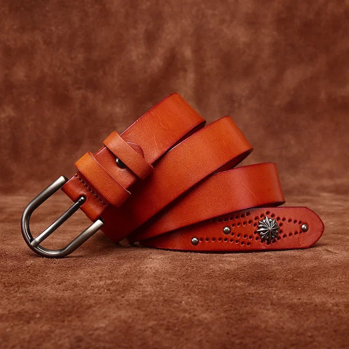 Rodeo Cowhide Belt