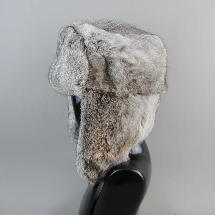 Valland Genuine Rabbit Fur Hat