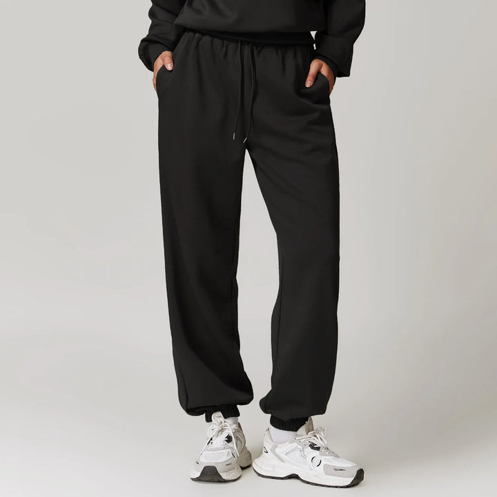 Violet Cotton Joggers