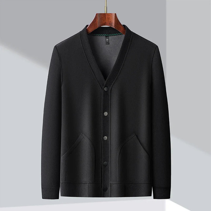 Classic V-neckline Cardigan