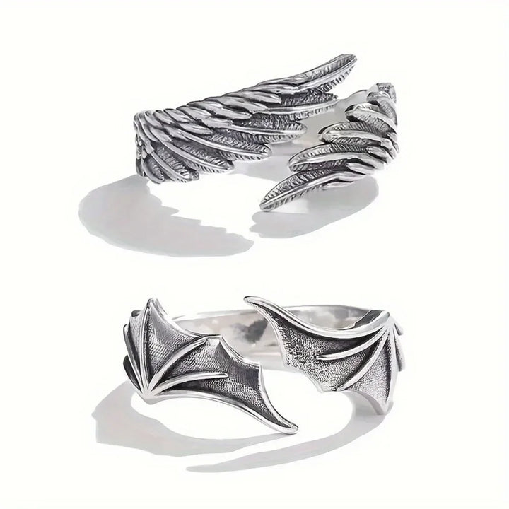 Angel VS Demon Rings
