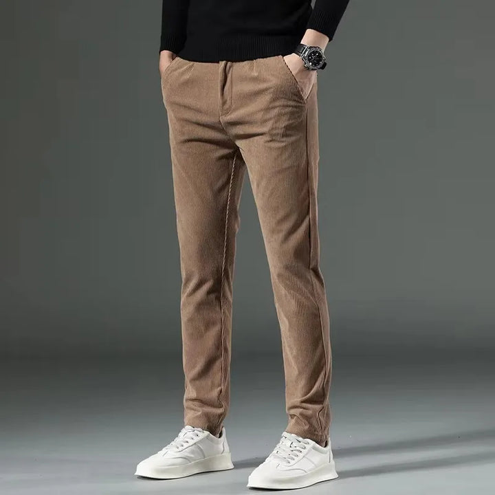 Slim Fit Corduroy Pants