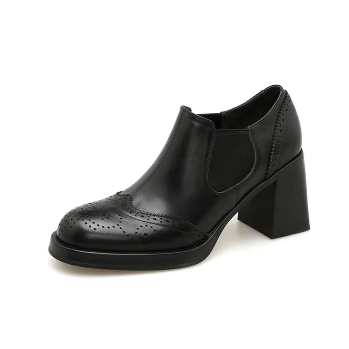 Milan Genuine Leather Heels