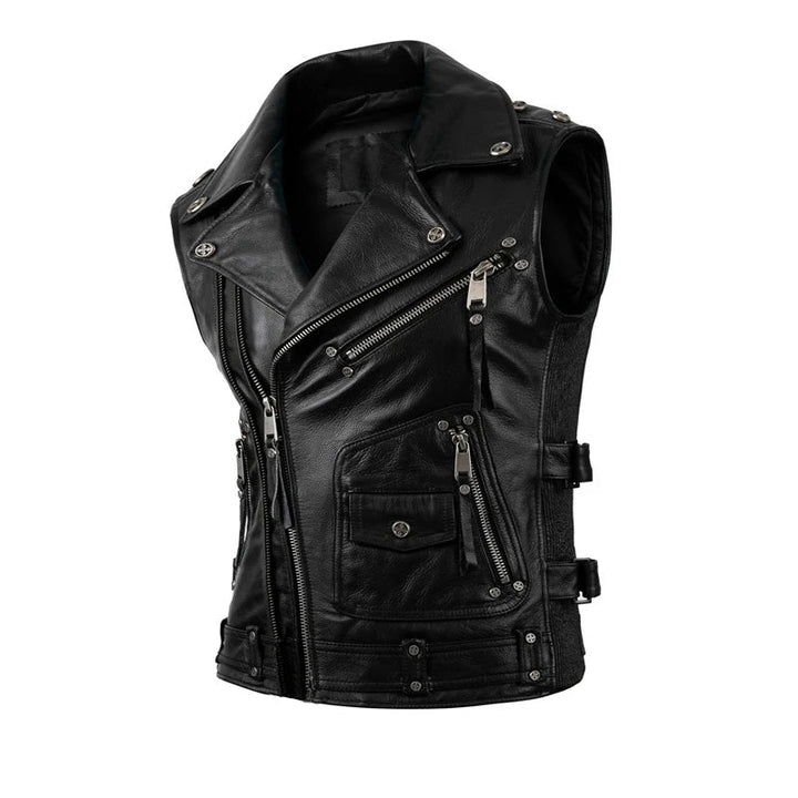 Classic Leather Vest