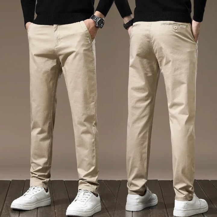 Pure Cotton Slim Fit Pants