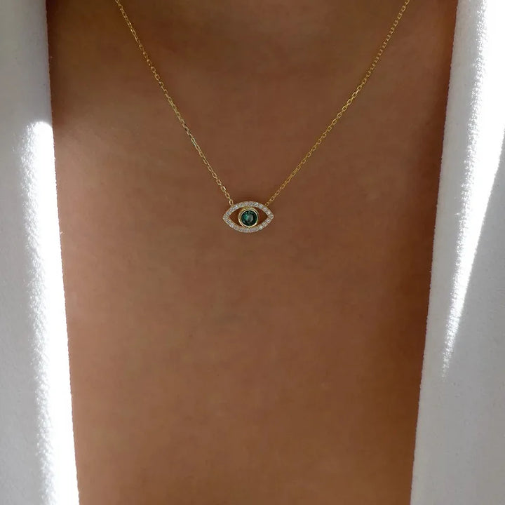 Evil Eye &amp; Hamsa Necklace by weston.®