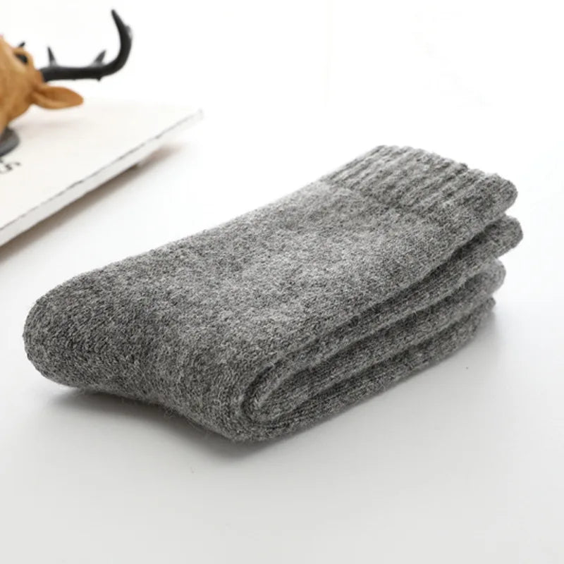 Wool & Cotton Blend Socks