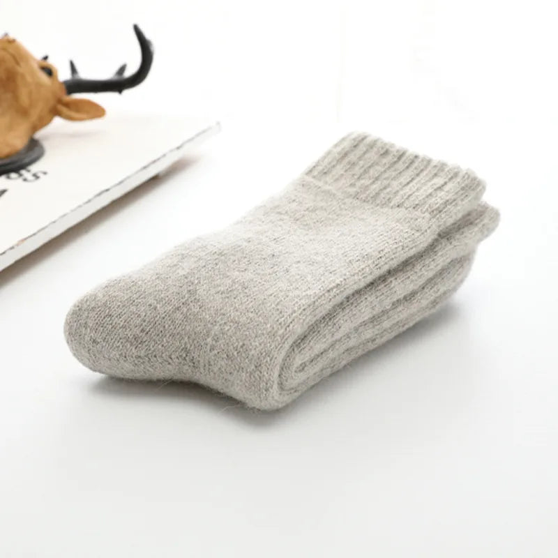 Wool & Cotton Blend Socks