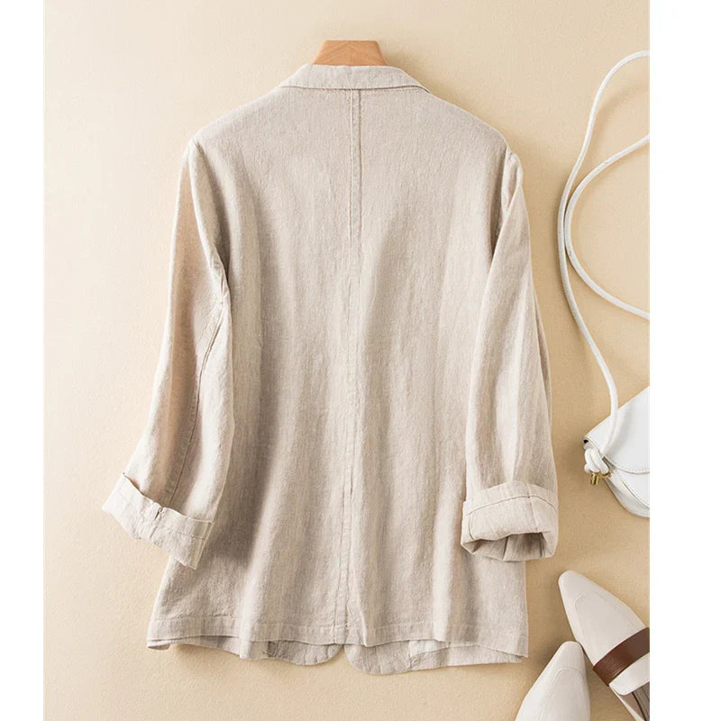 Viara™ Linen Blazer