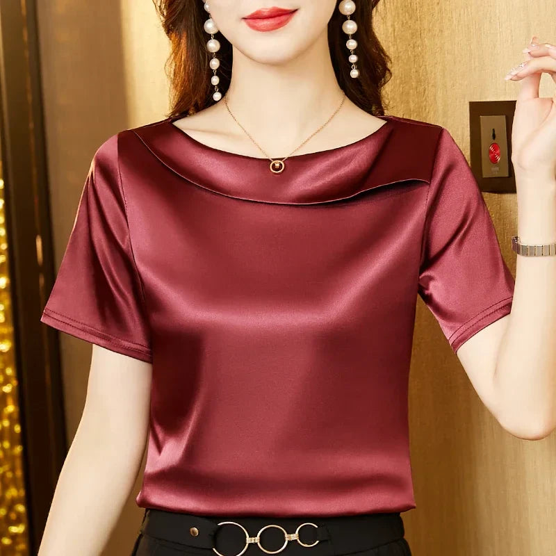 Nora Satin Shirt