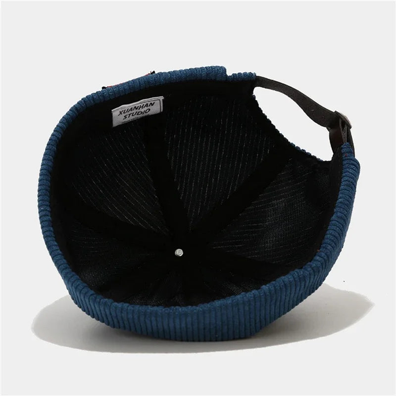 Cord Brimless Cap