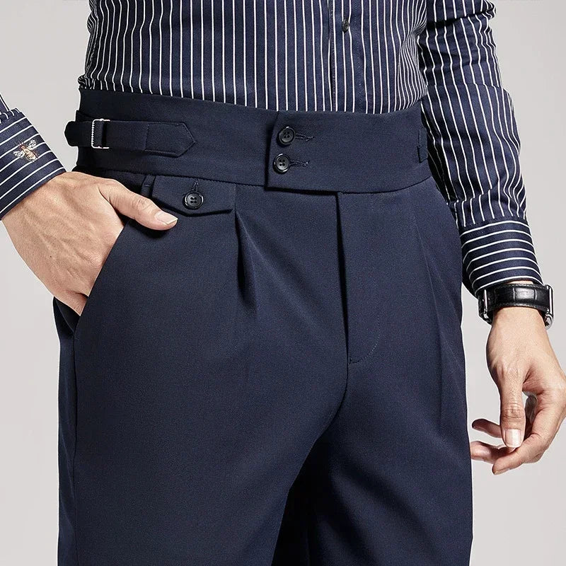 Old Money Pleated Trousers