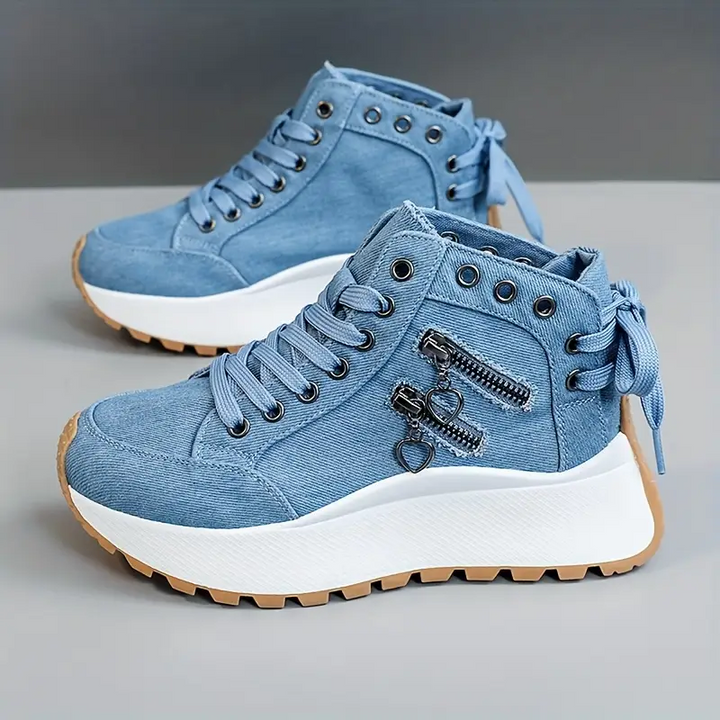 Solenne Denim Shoes