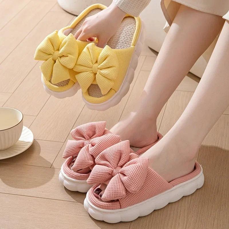 Noya Bow Slippers