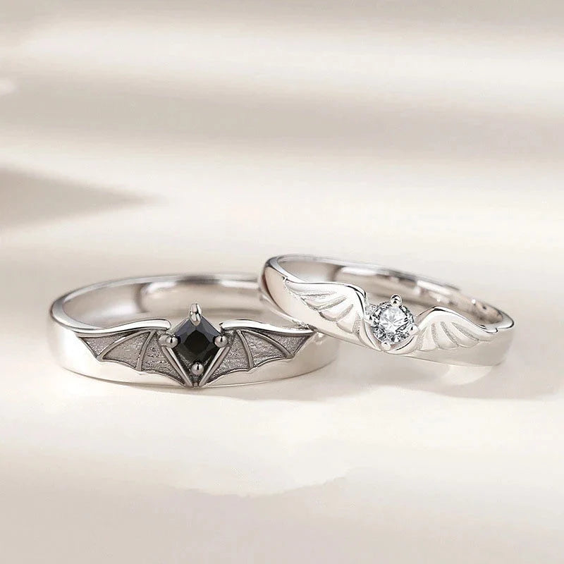 Angel vs Demon Ring Set