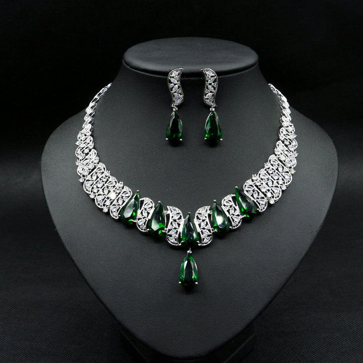 Lyra Necklace and Earrings Set