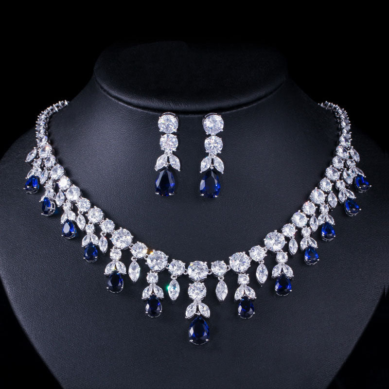 Elizabeth Necklace Earrings Set