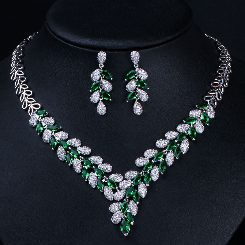 Eva Necklace Earrings Set