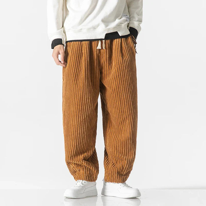 Relaxed Fit Corduroy Pants