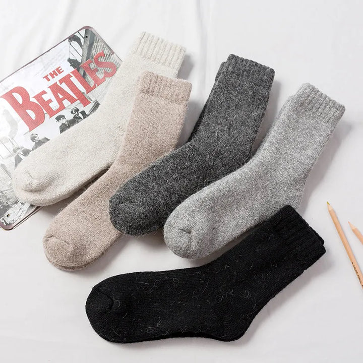 Wool & Cotton Blend Socks