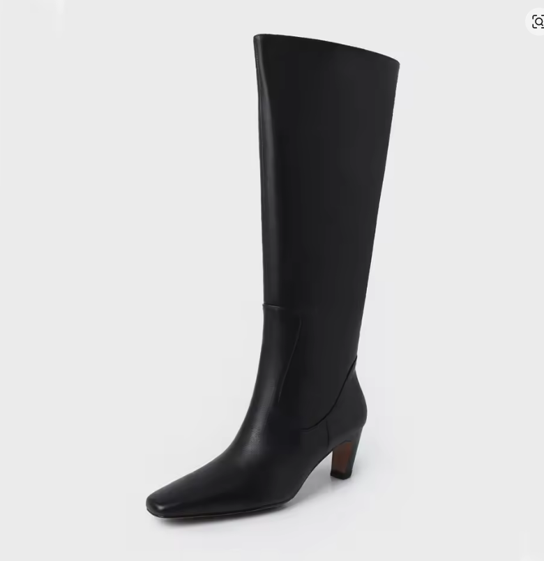 Ivory Tall Boot