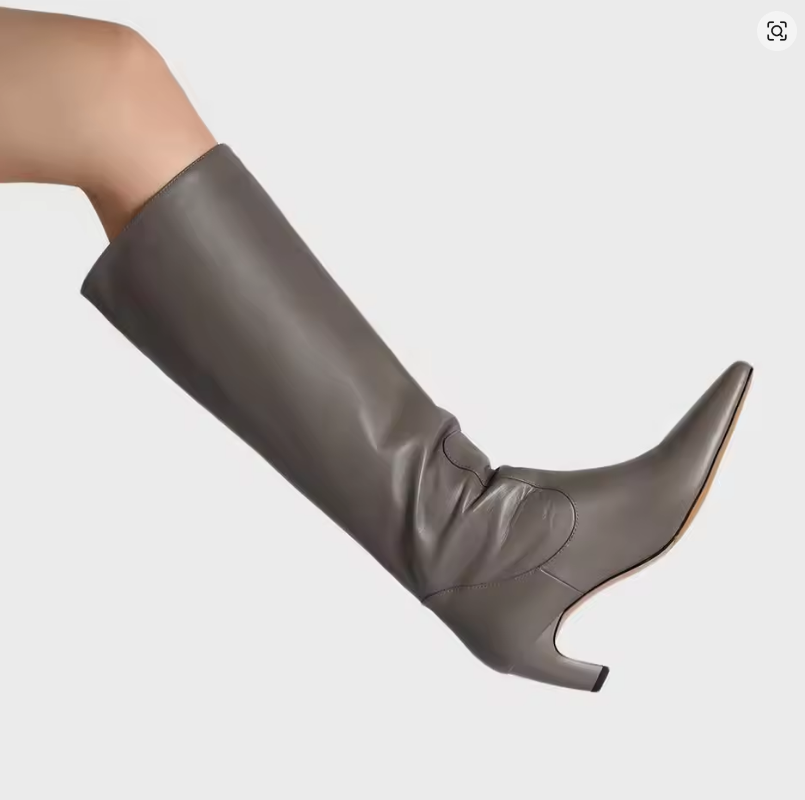 Ivory Tall Boot