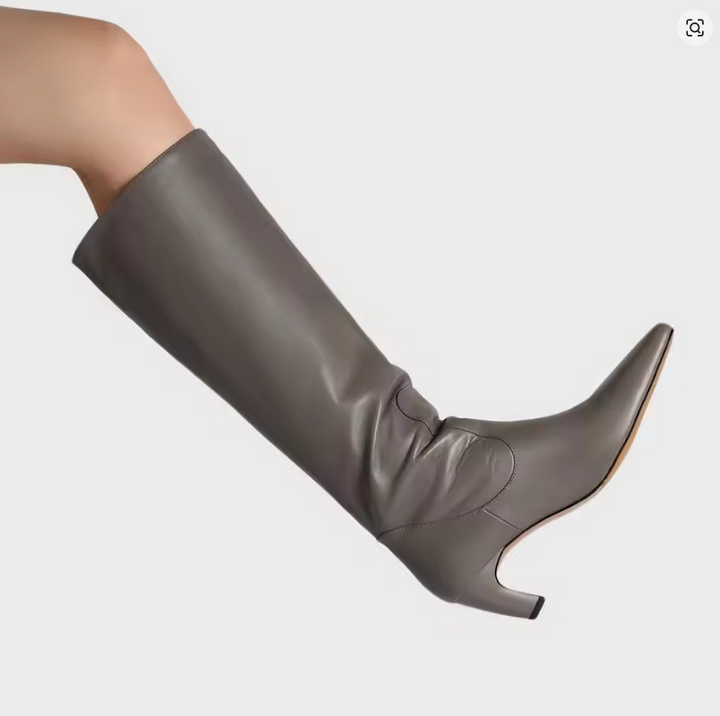 Ivory Tall Boot