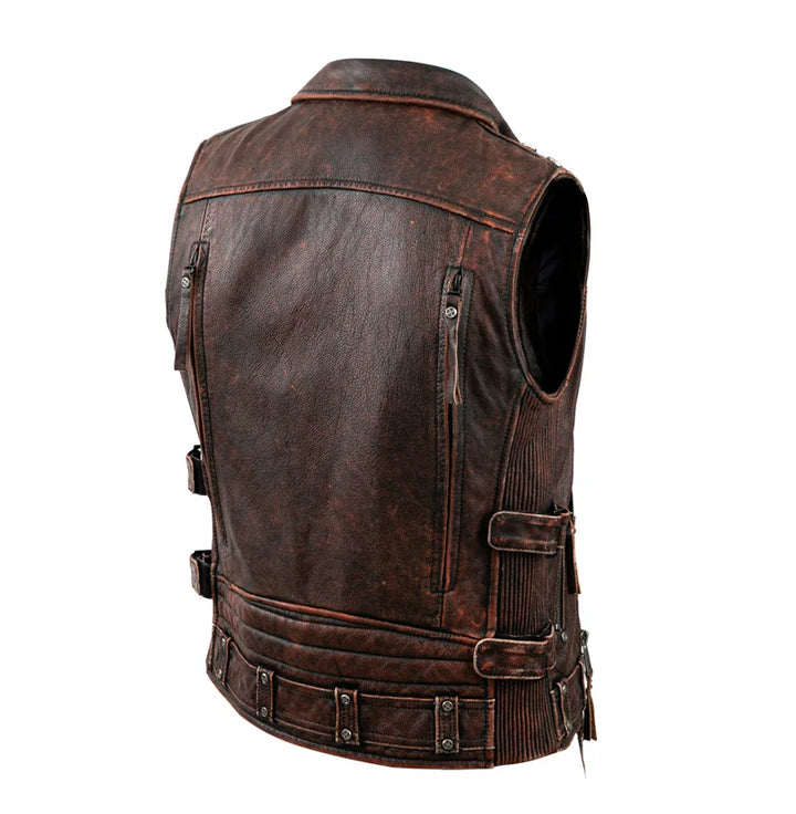 Classic Leather Vest