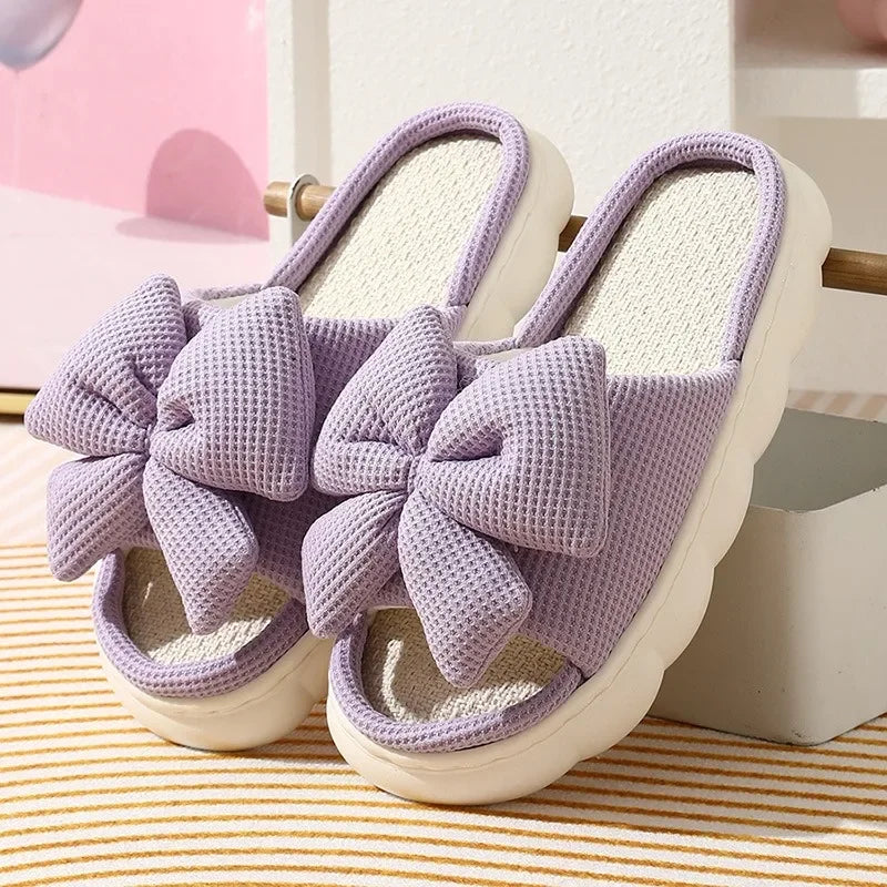 Noya Bow Slippers