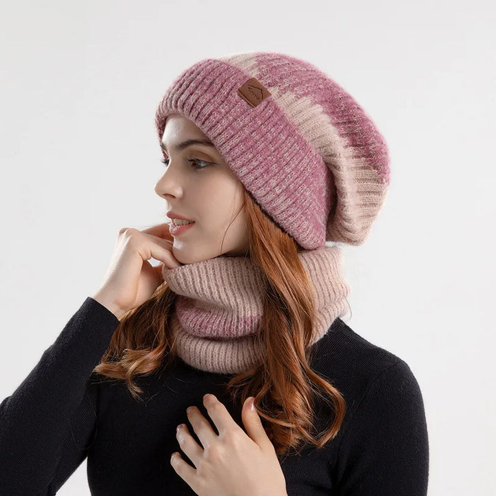 Neck Gaiter & Beanie Two-Piece Set