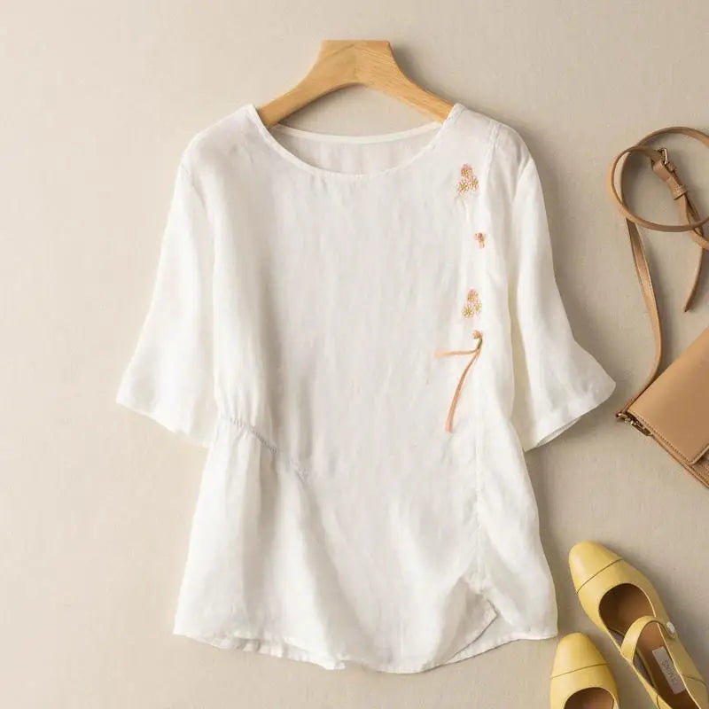 Vered Linen Top