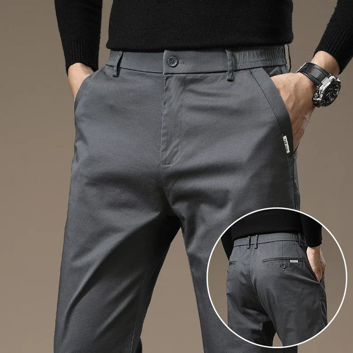 Pure Cotton Slim Fit Pants