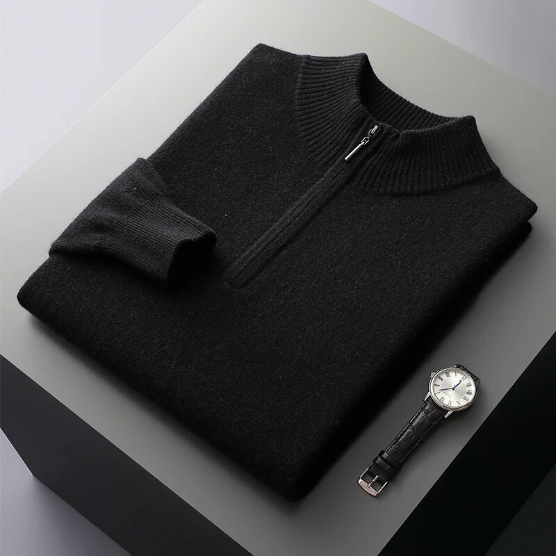 Oslo Merino Half Zip Sweater