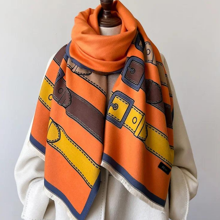 Amber Cashmere Scarf