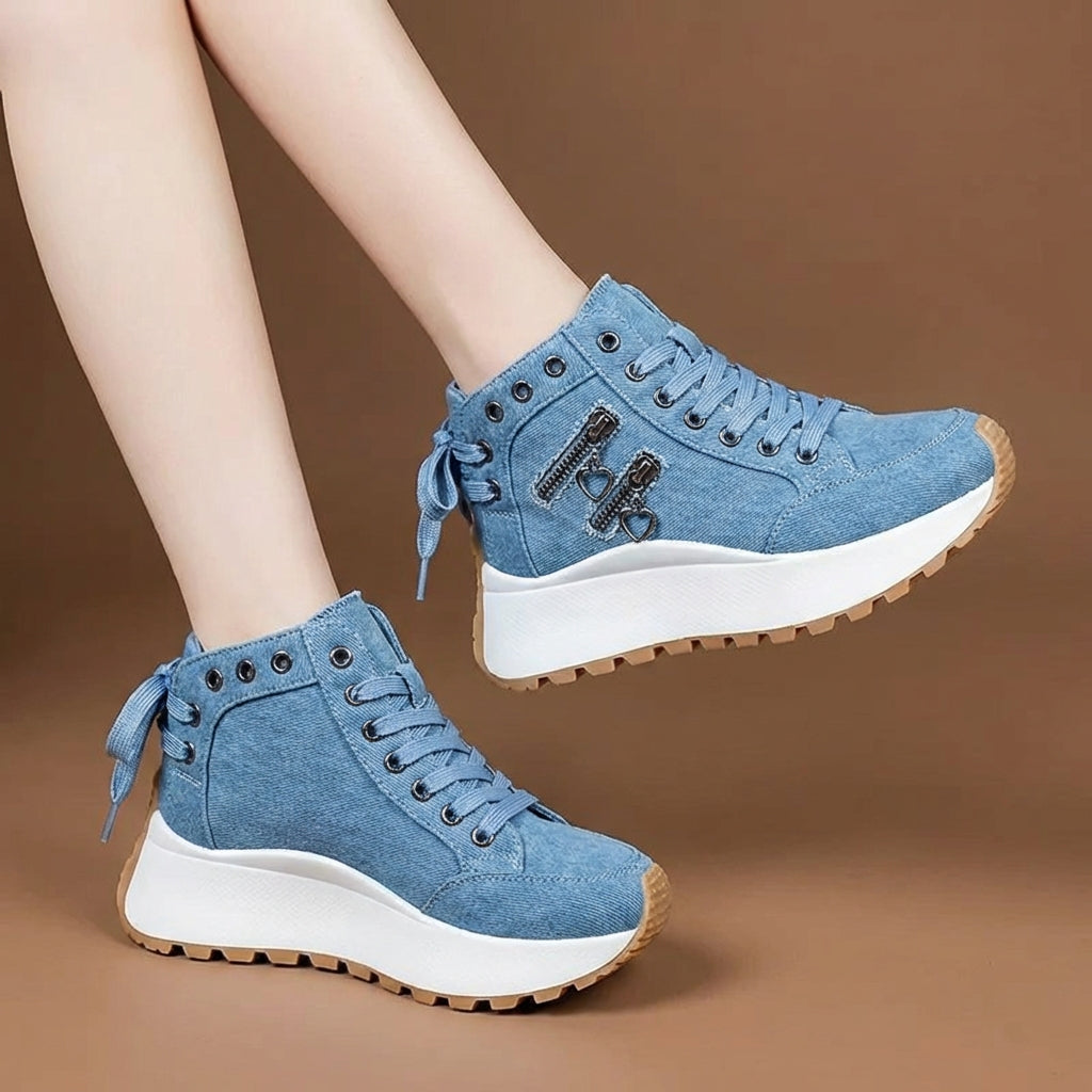Solenne Denim Shoes