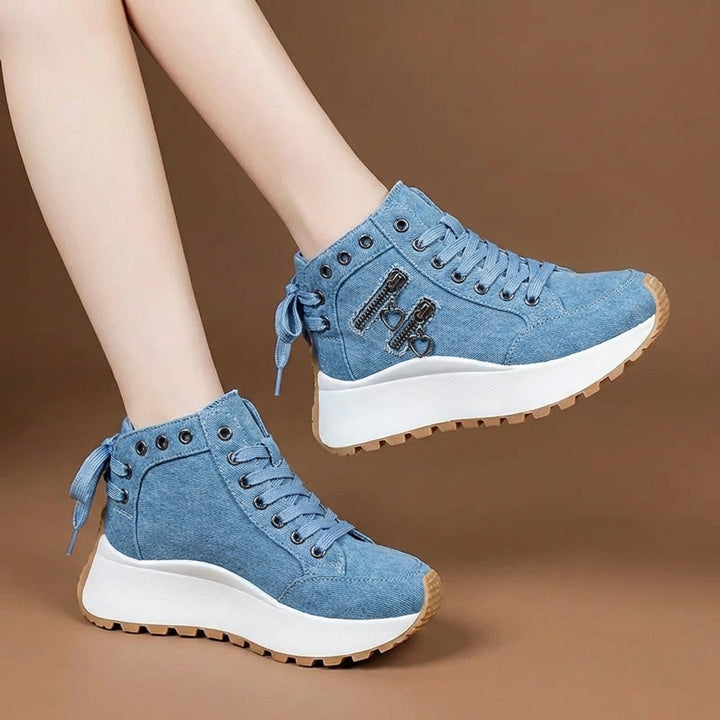 Solenne Denim Shoes
