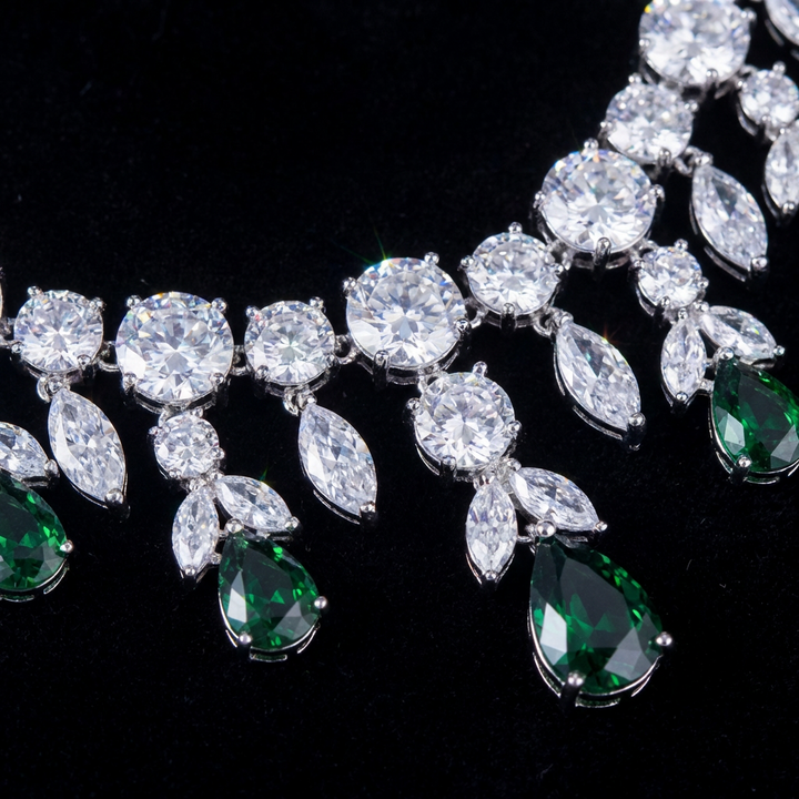 Elizabeth Necklace Earrings Set