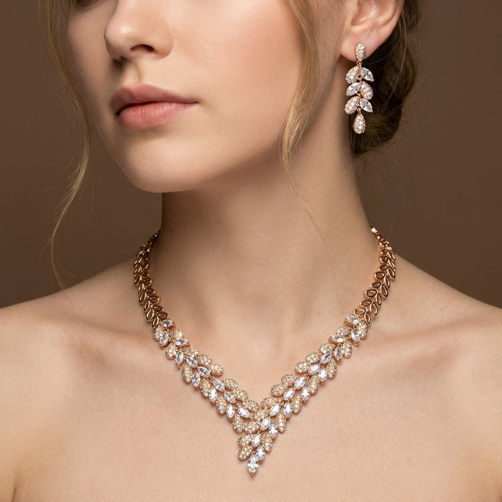 Eva Necklace Earrings Set