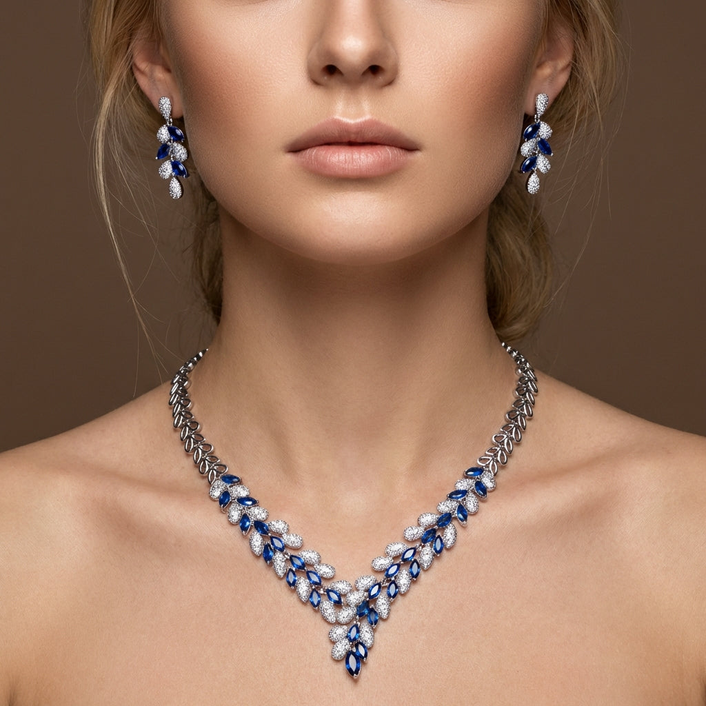 Eva Necklace Earrings Set