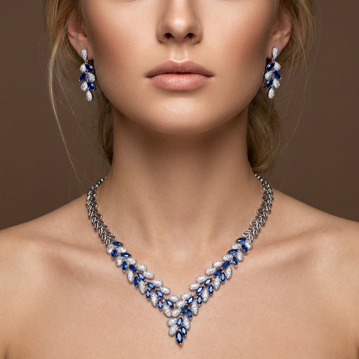 Eva Necklace Earrings Set