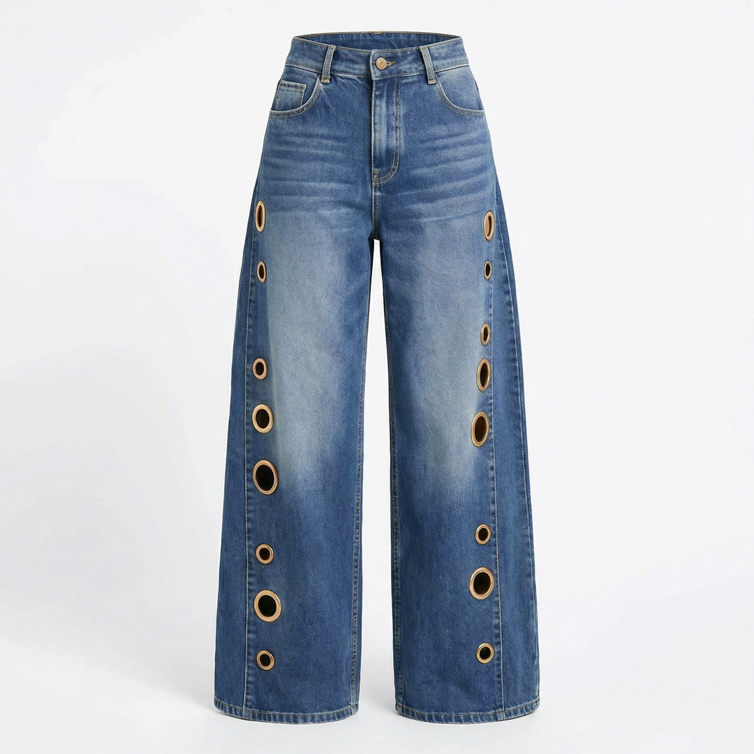 Vionne Rivet Jeans