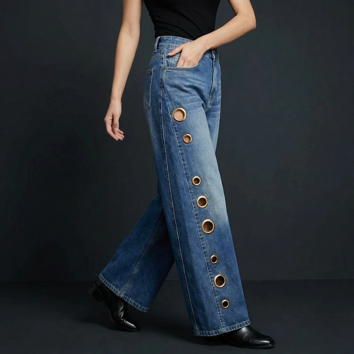 Vionne Rivet Jeans