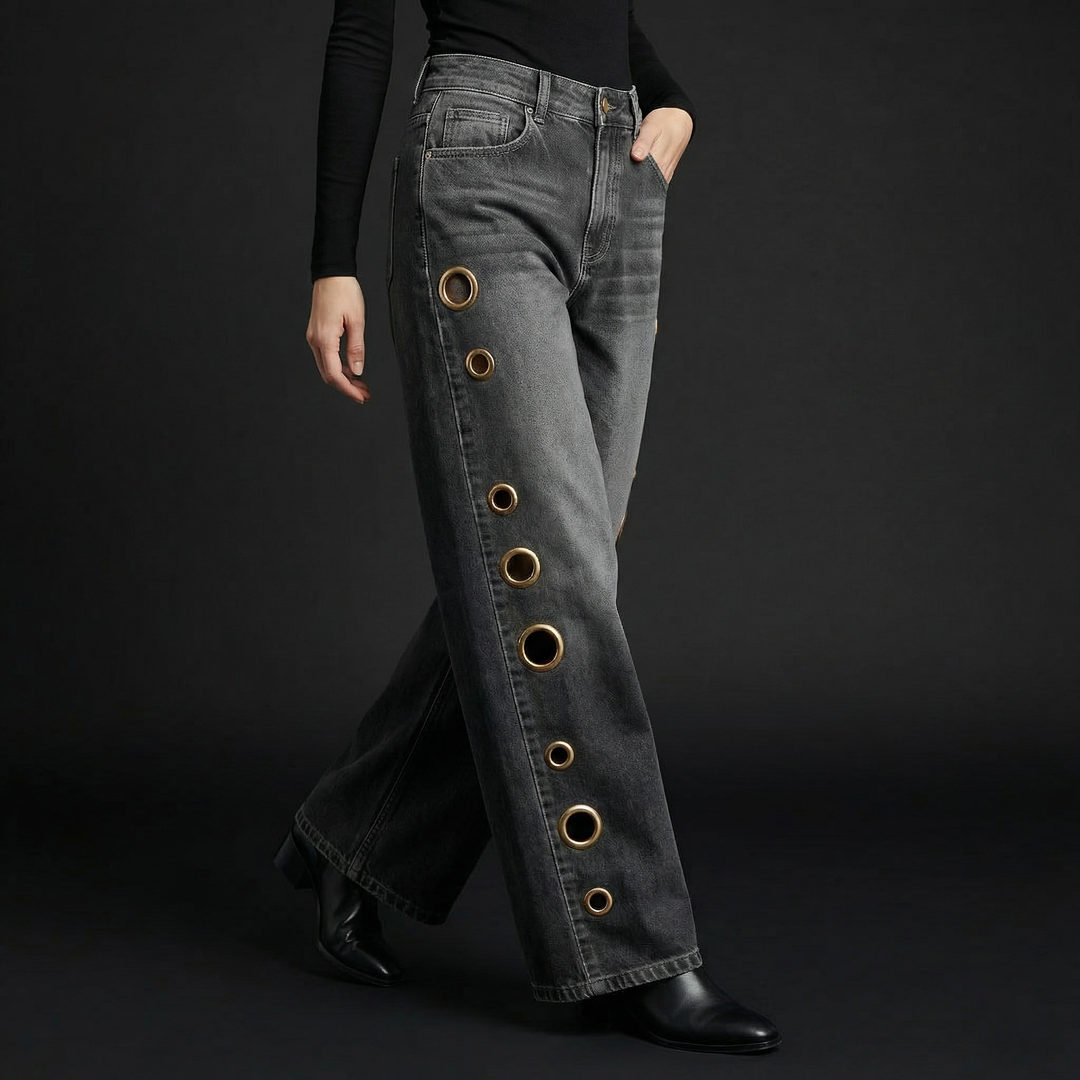 Vionne Rivet Jeans