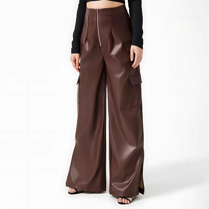 Bold Venture High-Waist Trousers